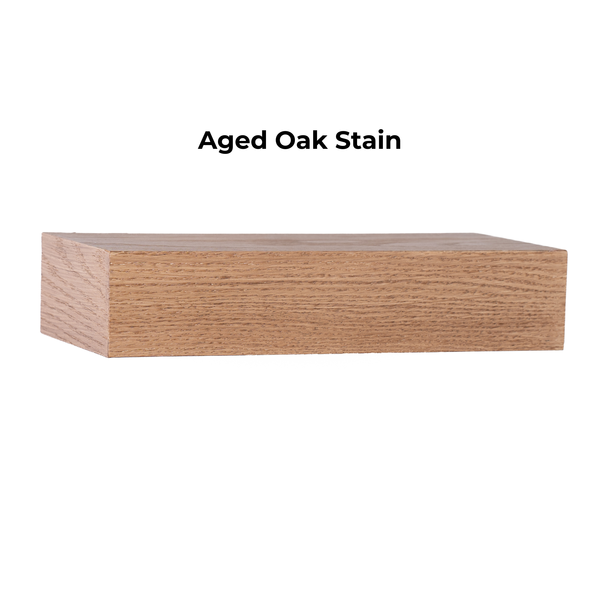 Red Oak Floating Shelves