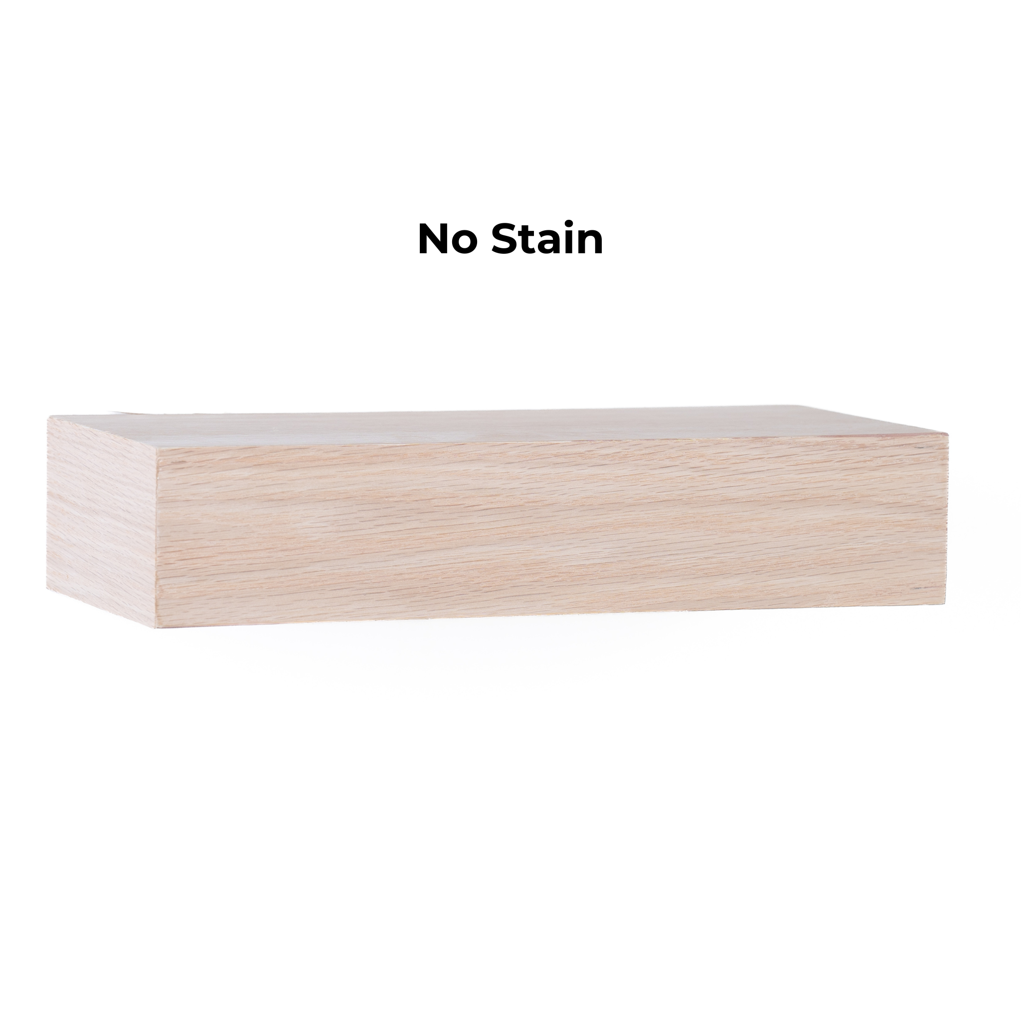 Red Oak Floating Shelves