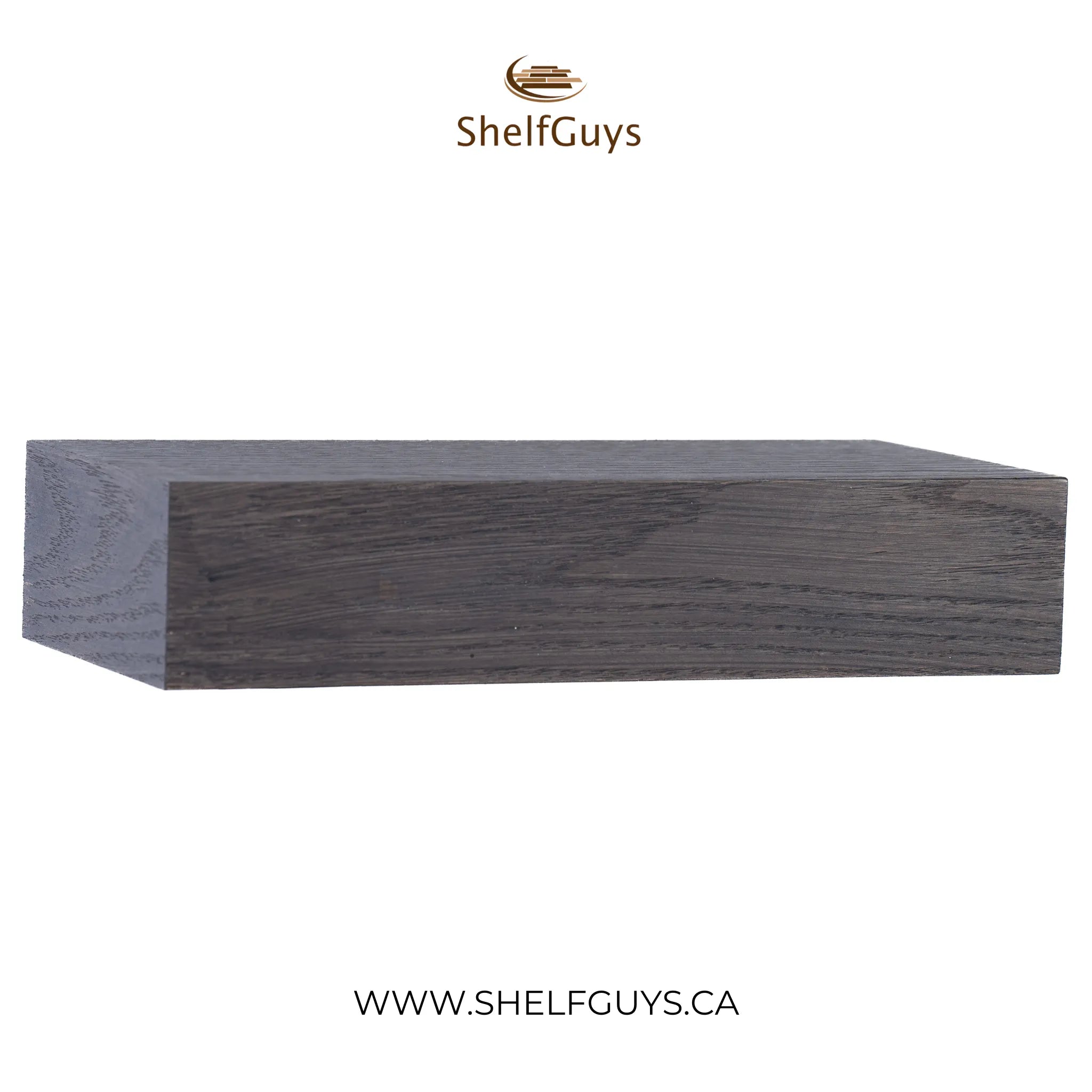 Charcoal Floating Shelf